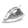 Tefal Easygliss Eco FV5782 Steam Iron with Durilium Airglide Soleplate, 2800 W, 260 g/min Steam Boost, Eco Mode, Black/Green