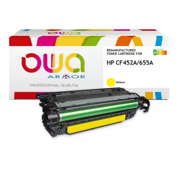 Cartuș de toner galben Armor OWA compatibil cu HP CF452A (10.500 pagini)