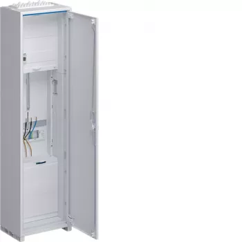 Carcasă de distribuție completă Hager universZ ZB313M1NT 1100x300x205mm 1 rând SKII IP44