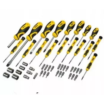 Set de șurubelnițe STANLEY 49 piese cu geantă de depozitare