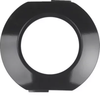 Ramă intermediară Hager WTD3372BG cu 1 post Serie 1930 negru lucios