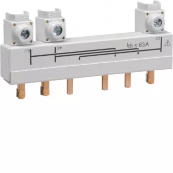 Hager HZC706 Bară de conexiune, 3 poli, 20-40 A