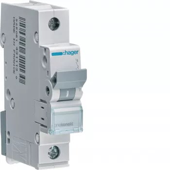 Întrerupător automat miniatural Hager MBN132E 32A 1 pol 6kA curbă B