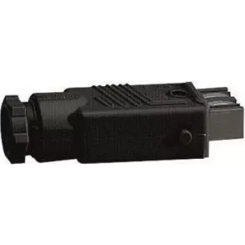 Somfy 9011808A Hirschmann Stak3 Conector mamă 16 A 3 poli cu bornă cu șurub IP54 negru