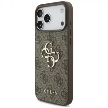 Husă spate GUESS 4G Big Logo pentru Apple iPhone 17 Pro / 18 Pro - maro