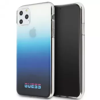 Husă rigidă GUESS California Gradient Blue pentru Apple iPhone 11 Pro Max