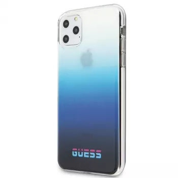 Husă rigidă GUESS California Gradient Blue pentru Apple iPhone 11 Pro Max