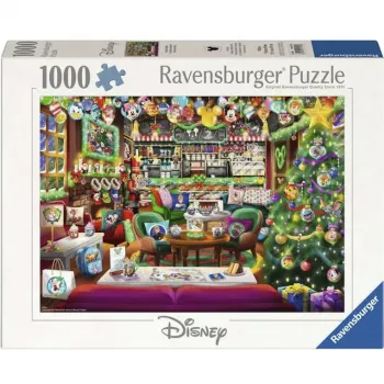 Puzzle Ravensburger Disney Christmas Cafe (1000 piese)