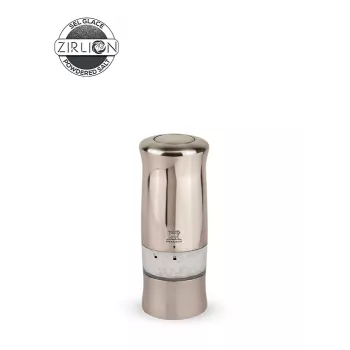 Râșniță electrică de sare Peugeot Zeli 14 cm, argintie