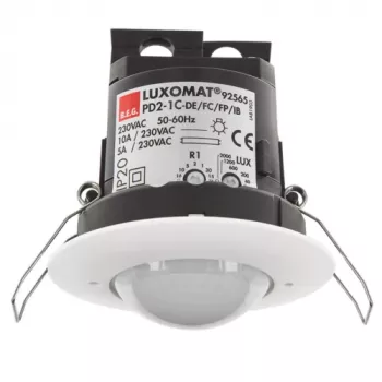 Detector de prezență PIR de tavan BEG BRCK LUXOMAT PD2-M-1C-DE, 1 canal, alb