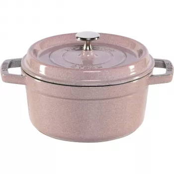 Cocotte rotundă din fontă Staub La Cocotte 20 cm, Cherry Blossom
