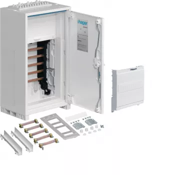 Hager ZB011C dulap de racord cu protecție integrată la supratensiune, 500x300x205 mm