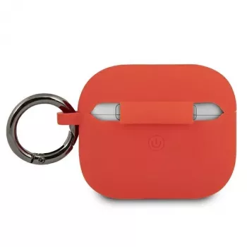 Ferrari FEA3SILRE Husă silicon pentru Apple AirPods generația 3, roșie