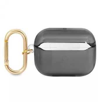 GUESS Strap Collection Husă AirPods Pro - neagră