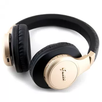 GUESS GUBH604GEMK căști Bluetooth over-ear negre 4G Script