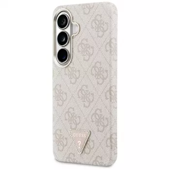 Guess 4G Triangle Logo husă MagSafe pentru Samsung Galaxy S26 - roz