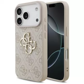 Husă GUESS 4G Big Logo pentru Apple iPhone 17 Pro / 18 Pro - Roz