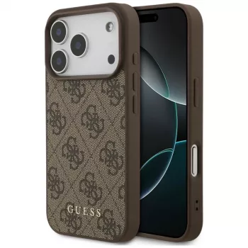 Husă GUESS 4G Classic pentru iPhone 18 Pro / 17 Pro - Maro