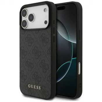 Husă de protecție GUESS 4G Classic pentru iPhone 18 Pro Max / 17 Pro Max - Negru