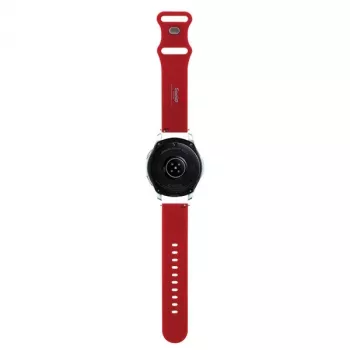 Curea universală din silicon pentru ceas Hello Kitty 22mm Cap Kitty Roșu