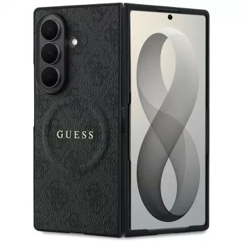 Husă MagSafe Guess 4G Classic pentru Samsung Galaxy Z Fold 8 Ultra - neagră