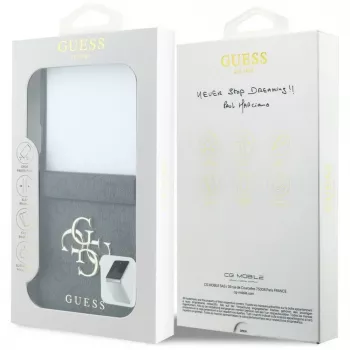Husă GUESS Big 4G Logo pentru Samsung Galaxy Z Flip 5 - Negru