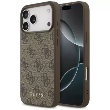 Husă GUESS 4G Classic pentru iPhone 18 Pro Max / 17 Pro Max - Maro