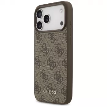Husă GUESS 4G Classic pentru iPhone 18 Pro Max / 17 Pro Max - Maro