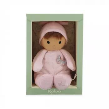 Păpușă de pluș Kaloo Camellia 24 cm în cutie cadou, colecția Tendresse