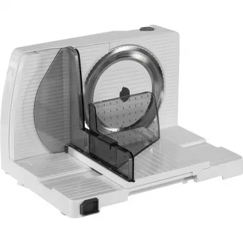 Ritter Markant 7 White Electric Food Slicer 170mm Stainless Steel Serrated Blade 65W Eco Motor