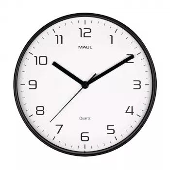Ceas de perete MAULdrip 25 cm cuarț negru