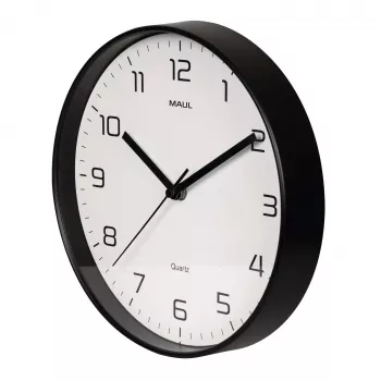 Ceas de perete MAULdrip 25 cm cuarț negru