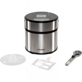 Aparat de înghețată Cloer 9959, 1,5 l, alb, cu bol de preînghețare