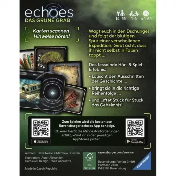 Joc audio mystery Ravensburger echoes The Green Grave