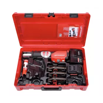 Set mașină de presat cu acumulator ROTHENBERGER ROMAX 4000 TH16-20-26mm, 4Ah, EU