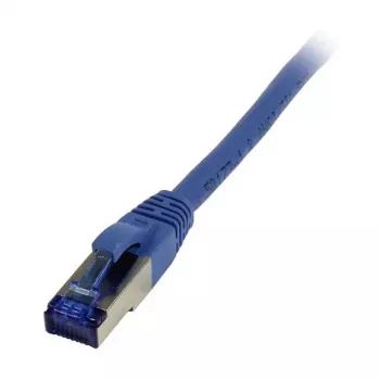 Cablu patch Synergy21 S217228 Cat6a S/FTP, 5m, albastru, LSZH/TPE Superflex, 500MHz, 10Gbps