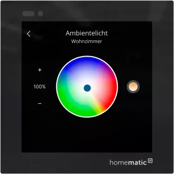 Homematic IP Glasdisplay - plus (HmIP-WGD-PL) display tactil de control smart home