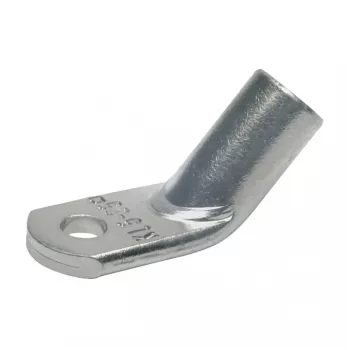 Papuc tubular de cablu în unghi Klauke 48R1245, cupru cositorit, 95 mm², M12, 45°
