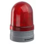 Lumină de semnalizare WERMA Signaltechnik Midi TwinFLASH 261.120.70 roșie cu xenon, 12/24V AC/DC, IP65