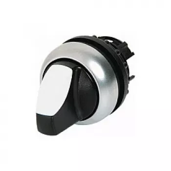 Acționator comutator selector Eaton M22-WRK3, 3 poziții, cu reținere, negru, 22,5 mm
