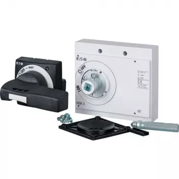 Mâner rotativ de cuplare ușă Eaton NZM3-XTVD-0, negru, IP66, blocabil