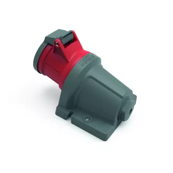 Bals INNOLINQ QC 110624 wall-mounted socket, 16 A, 5-pole, 400 V, 6h, IP44, red