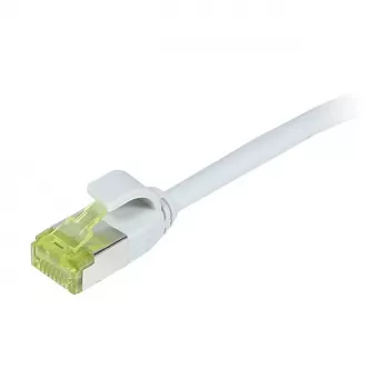 Cablu patch slim SYNERGY21 CAT6A S/FTP RJ45, 10m, gri, 500MHz, LSZH, AWG28
