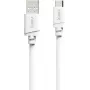 Cablu Hama USB-A la USB-C, 2 m, alb