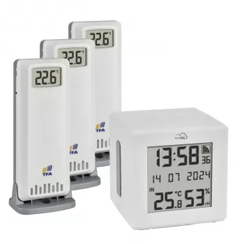 Kit de monitorizare a mediului smart home TFA TFA.me ID-A0 Starter Set 35.8113.02