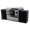 Centru muzical stereo Soundmaster MCD5600SW cu radio DAB+, player CD, pick-up, casetofon dublu, Bluetooth, înregistrare USB - negru