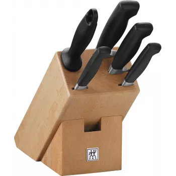 Set de 4 cuțite cu suport ZWILLING FOUR STAR