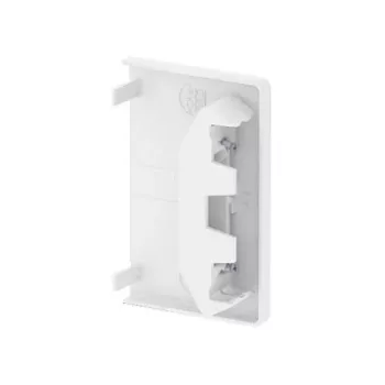 Piesă de capăt OBO BETTERMANN GKE 70x110mm PVC alb pur RAL9010