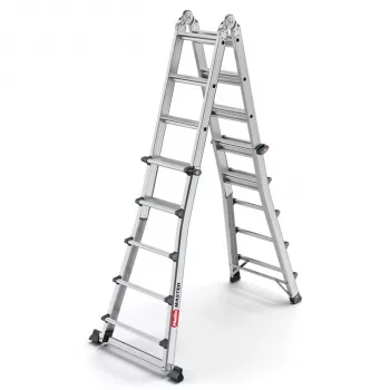 Scară multifuncțională Hailo Master M100, 4 x 5 trepte
