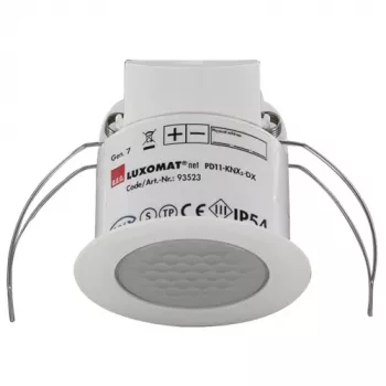 BEG PD11-KNXs-FLAT-DX-DE KNX Presence Detector, Flush-Mount, 360°, White